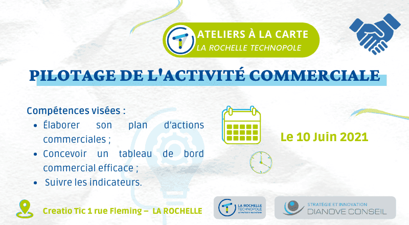 ATELIER LRT | “Pilotage de l’activité commerciale”