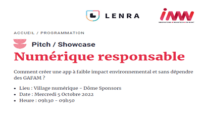 A vous de voir | Comment créer une App à faible impact environnemental et sans dépendre des GAFAM ?