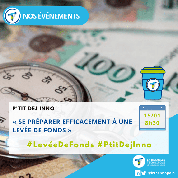 Ptit Dej Inno : Levée de fonds