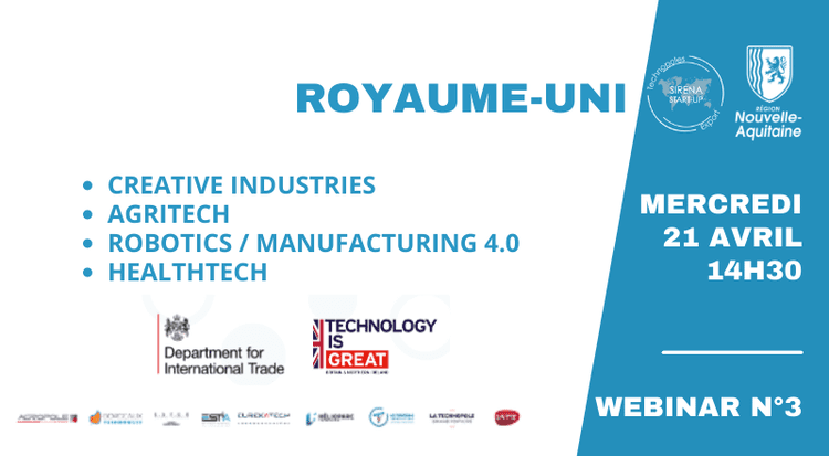 SIRENA START-UP | Webinar N°3 : Focus Royaume-Uni