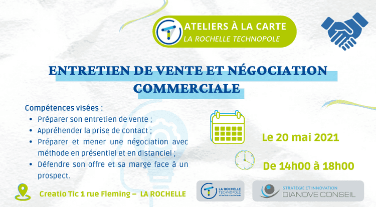ATELIER LRT | “Entretien de vente et négociation commerciale”